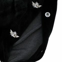 Peace Of Reign Black Oh Snap Velour Pants