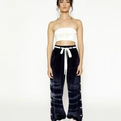 Peace Of Reign Oh Snap Velour Pants