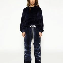 Peace Of Reign Velour Hoodie Crop HOODIES