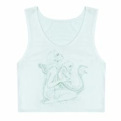 Ariel X Boys Lie Part Of Your World Mint Tank TOPS