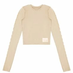 Ariel X Boys Lie See Through You Camel Long Sleeve