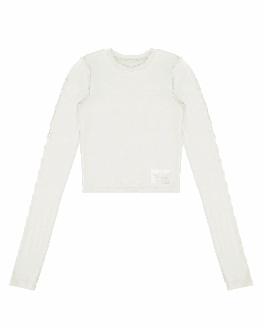 Ariel X Boys Lie Cut You Out Cream Long Sleeve