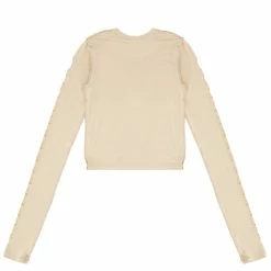 Ariel X Boys Lie See Through You Camel Long Sleeve