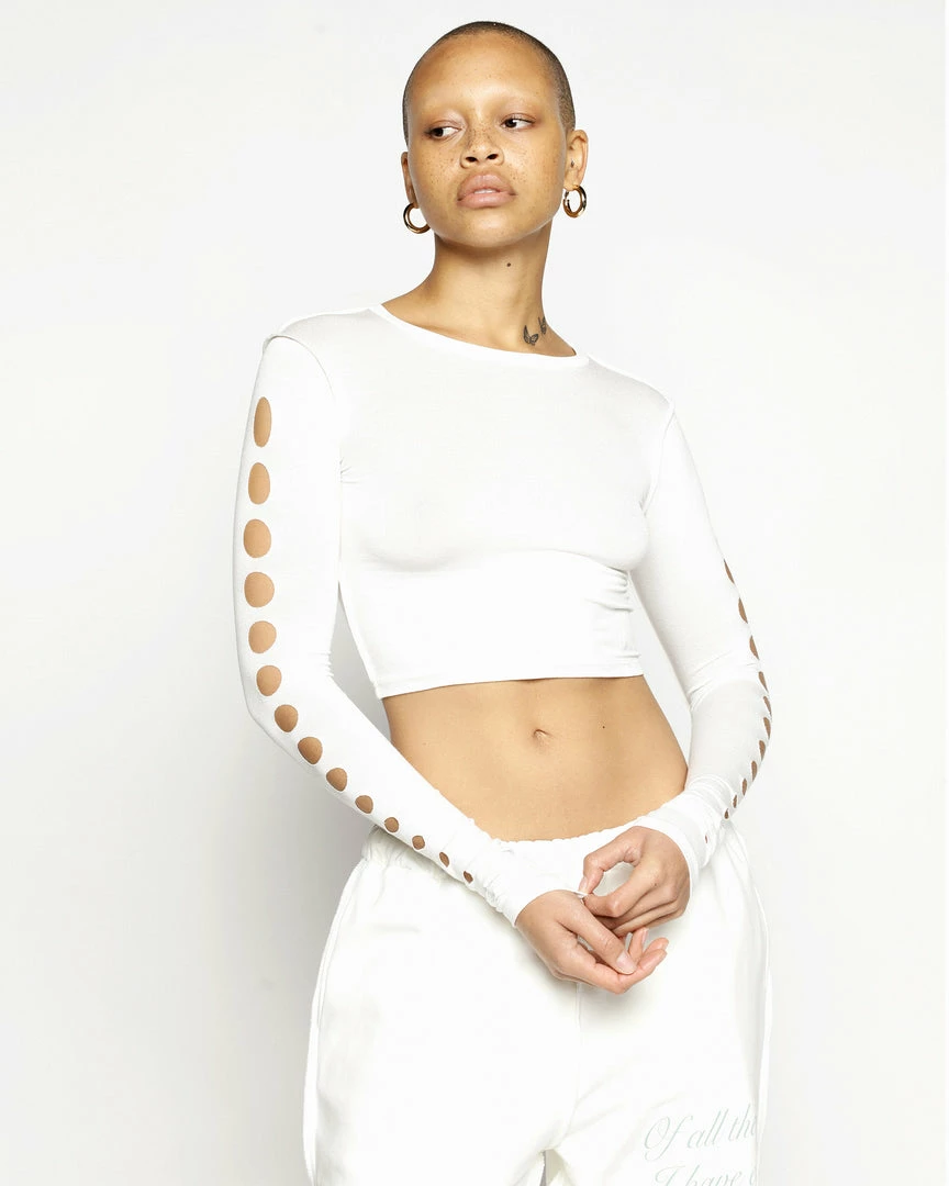 Ariel X Boys Lie Cut You Out Cream Long Sleeve