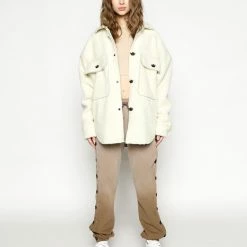 Ariel X Boys Lie OUTERWEAR Wrapped In Your Lies Sherpa Button Jacket