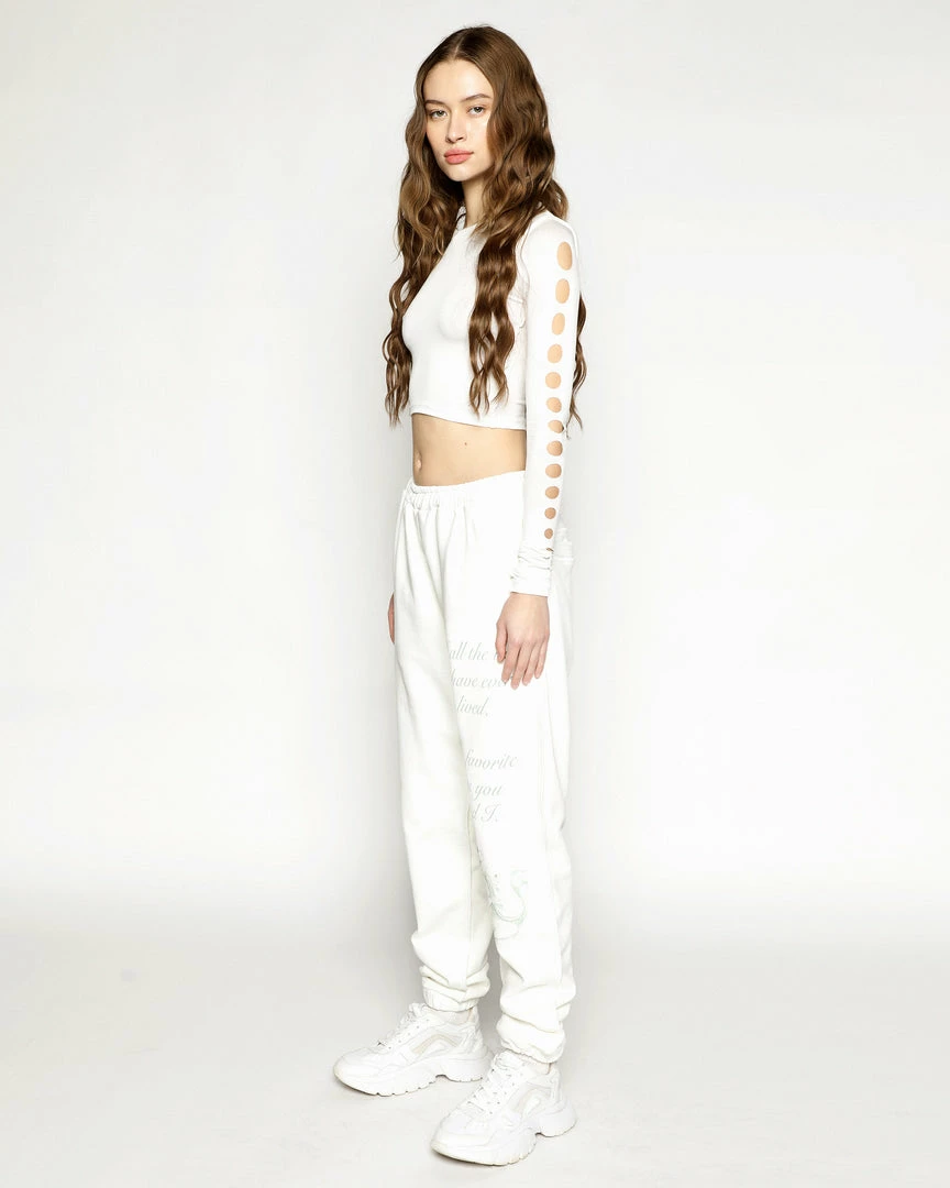 Ariel X Boys Lie Cut You Out Cream Long Sleeve