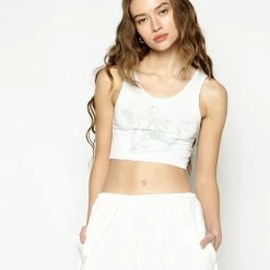 Ariel X Boys Lie Part Of Your World Mint Tank TOPS