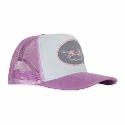 Boys Lie Lilac Terry Trucker Hat