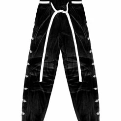 Peace Of Reign Black Oh Snap Velour Pants