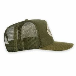 Boys Lie Olive Corduroy Trucker Hat